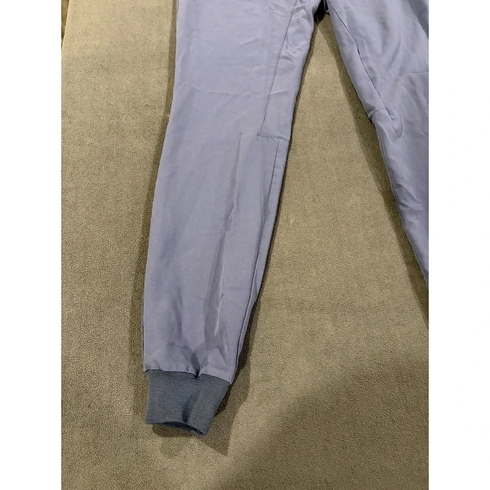 FIGS Tansen Medical Jogger Scrub Pants Mens XS Gray Drawstring Waist Tapered Leg